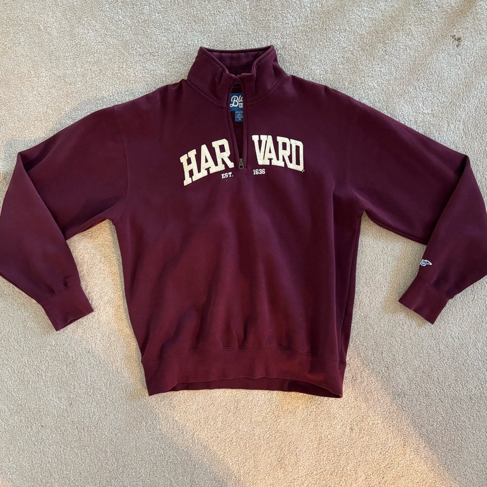 Maroon Quarter-Zip - Size M